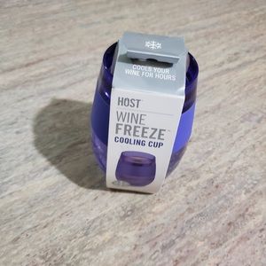 NWT Host Wine freeze cooling cup